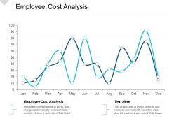 Employee cost analysis ppt powerpoint presentation file designs cpb