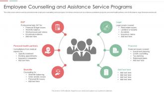 Employee Counselling And Assistance Service Programs