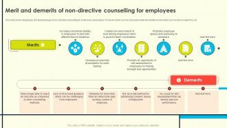 Employee Counselling For Enhancing Merit And Demerits Of Non Directive Counselling For Employees