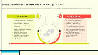 Employee Counselling For Enhancing Merits And Demerits Of Directive Counselling Process