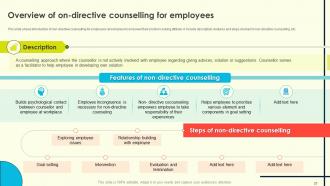 Employee Counselling For Enhancing Productivity At Workplace Complete Deck Editable Impactful