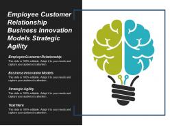 Employee customer relationship business innovation models strategic agility cpb
