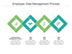 Employee data management process ppt powerpoint presentation model cpb