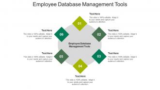 Employee database management tools ppt powerpoint presentation inspiration templates cpb