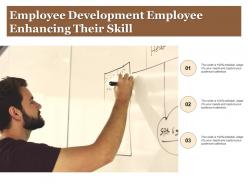 Employee development employee enhancing their skill