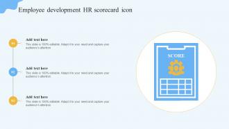 Employee Development HR Scorecard Icon
