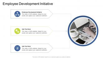Employee Development Initiative In Powerpoint And Google Slides Cpb