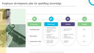 Employee Development Plan For Upskilling Knowledge