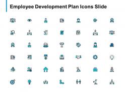 Employee development plan icons slide big data b297 ppt powerpoint presentation diagram
