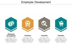 Employee development ppt powerpoint presentation inspiration picture cpb