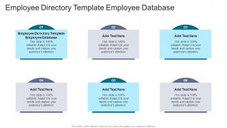 Employee Directory Template Employee Database In Powerpoint And Google Slides Cpb