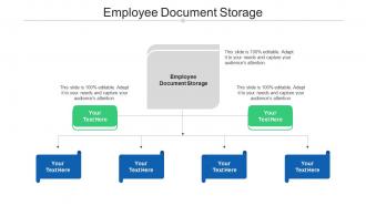 Employee document storage ppt powerpoint presentation ideas outline cpb