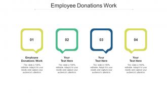 Employee Donations Work Ppt Powerpoint Presentation Inspiration Objects Cpb