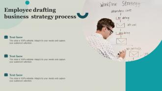 Employee Drafting Business Strategy Process