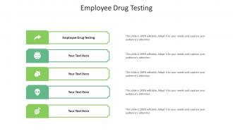 Employee drug testing ppt powerpoint presentation layouts grid cpb