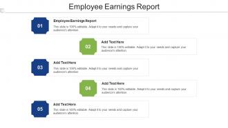 Employee Earnings Report Ppt Powerpoint Presentation Professional Example Cpb
