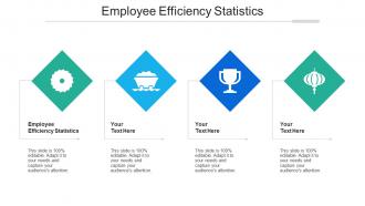 Employee Efficiency Statistics Ppt Powerpoint Presentation Ideas Guidelines Cpb