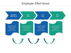 Employee effort score ppt powerpoint presentation ideas slide cpb