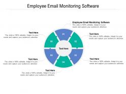 Employee email monitoring software ppt powerpoint presentation visual aids professional cpb