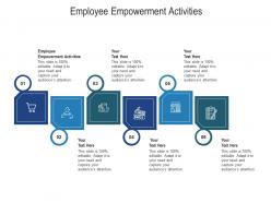 Employee empowerment activities ppt powerpoint presentation gallery graphics tutorials cpb