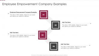 Employee Empowerment Company Examples In Powerpoint And Google Slides Cpb