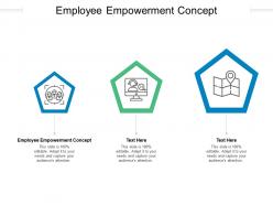 Employee empowerment concept ppt powerpoint presentation pictures model cpb