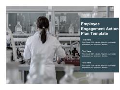 Employee engagement action plan template ppt powerpoint presentation portfolio display cpb