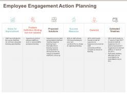Employee Engagement Action Planning Staff Achieve Ppt Powerpoint Presentation Infographic Template Objects