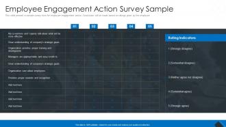 Employee Engagement Action Survey Sample