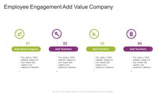 Employee Engagement Add Value Company In Powerpoint And Google Slides Cpb