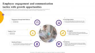 Employee Engagement And Communication Tactics With Growth Opportunities