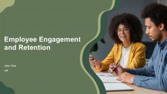 Employee Engagement And Retention PPT Information AT