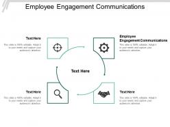 Employee engagement communications ppt powerpoint presentation slides layout cpb