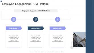 Employee Engagement HCM Platform In Powerpoint And Google Slides Cpb
