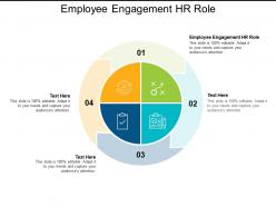 Employee engagement hr role ppt powerpoint presentation infographic template model cpb