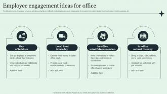 Employee Engagement Ideas For Office
