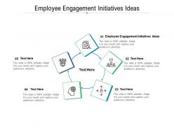 Employee engagement initiatives ideas ppt powerpoint presentation infographic template example topics cpb