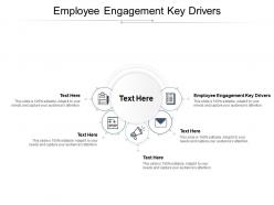 Employee engagement key drivers ppt powerpoint presentation inspiration background image cpb