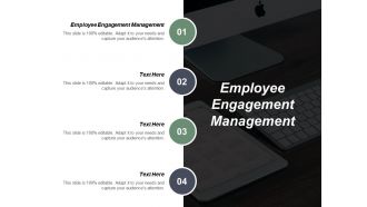 Employee engagement management ppt powerpoint presentation portfolio visuals cpb