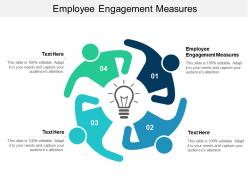 Employee engagement measures ppt powerpoint presentation slides graphics cpb