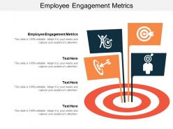 Employee engagement metrics ppt powerpoint presentation slides influencers cpb