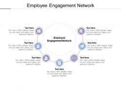 Employee engagement network ppt powerpoint presentation background cpb