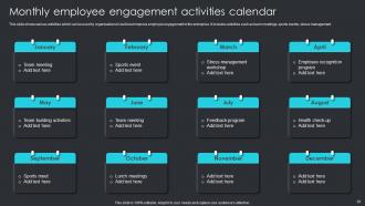 Employee Engagement Plan To Increase Staff Participation Powerpoint Presentation Slides Slides Aesthatic
