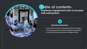 Employee Engagement Plan To Increase Staff Participation Powerpoint Presentation Slides Idea Aesthatic