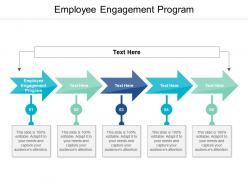 Employee engagement program ppt powerpoint presentation gallery show cpb