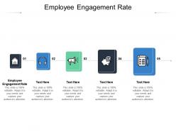 Employee engagement rate ppt powerpoint presentation inspiration format ideas cpb
