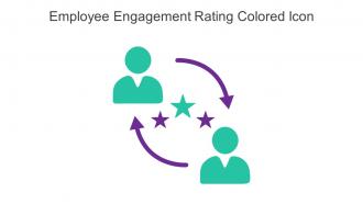 Employee Engagement Rating Colored Icon In Powerpoint Pptx Png And Editable Eps Format