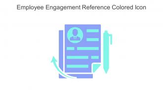 Employee Engagement Reference Colored Icon In Powerpoint Pptx Png And Editable Eps Format