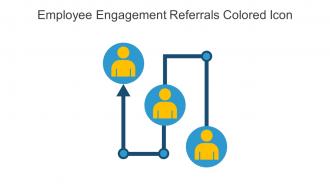 Employee Engagement Referrals Colored Icon In Powerpoint Pptx Png And Editable Eps Format