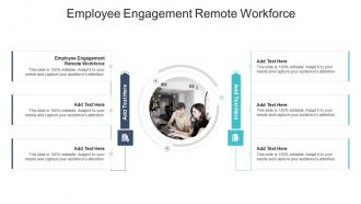 Employee Engagement Remote Workforce In Powerpoint And Google Slides Cpb